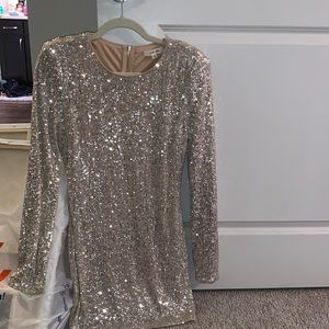 Sequined cocktail dress NWOT